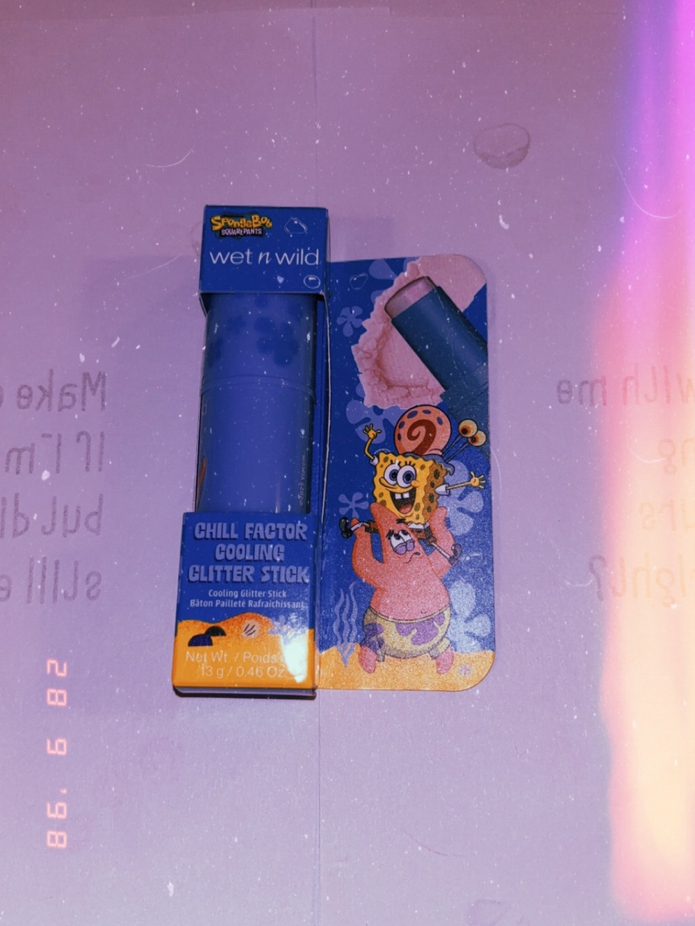 Wet n wild x SpongeBob SquarePants Glitter Stick